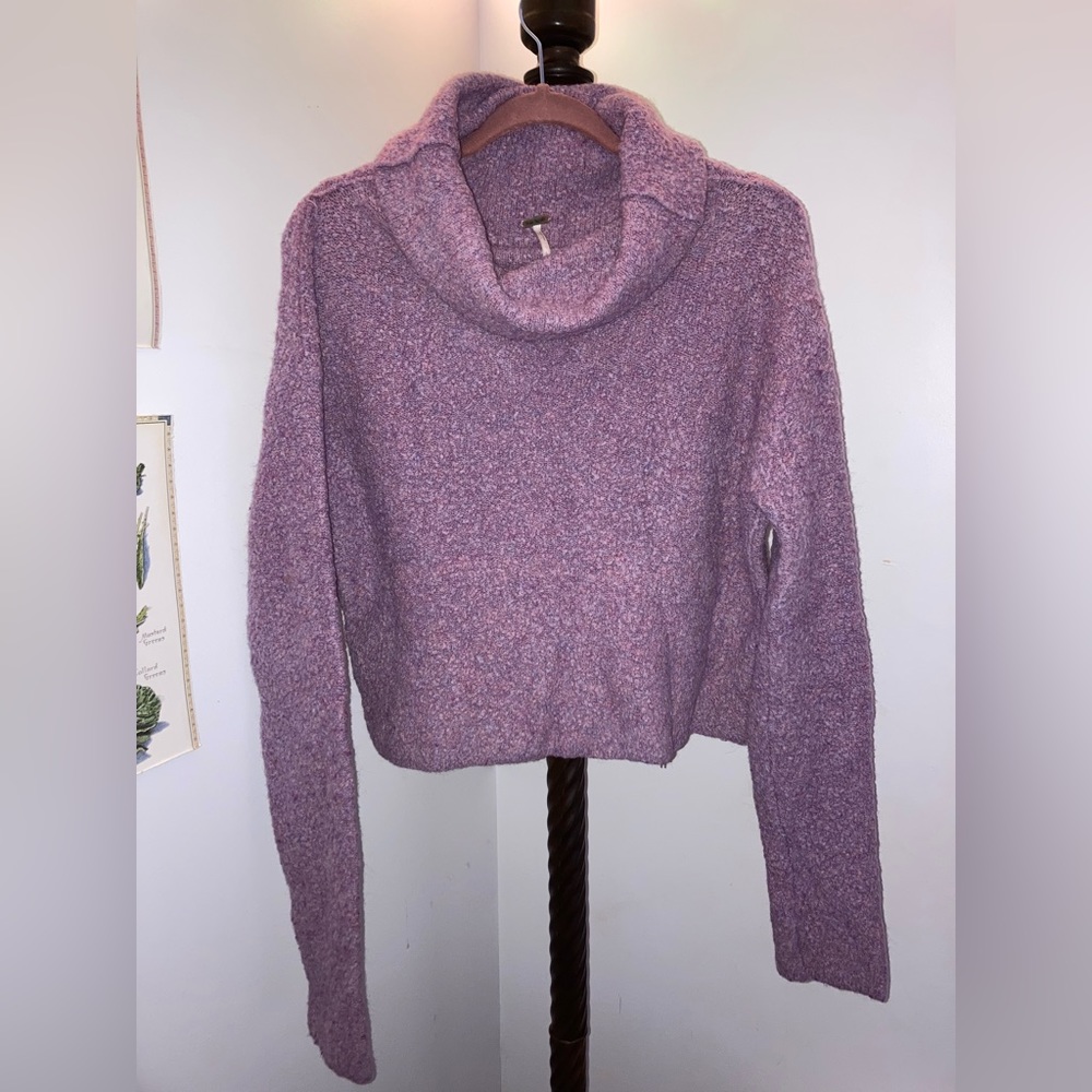 Lavender Free People Sweater